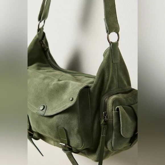 Free People Suede Shoulder Bag - Picture 4 of 17
